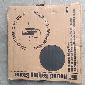 Pampered Chef 15" Baking Stone